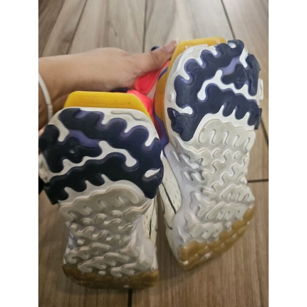 Size 9 - Nike React Vision White Astronomy Blue Women's Casual Sneakers - Picture 12 of 13